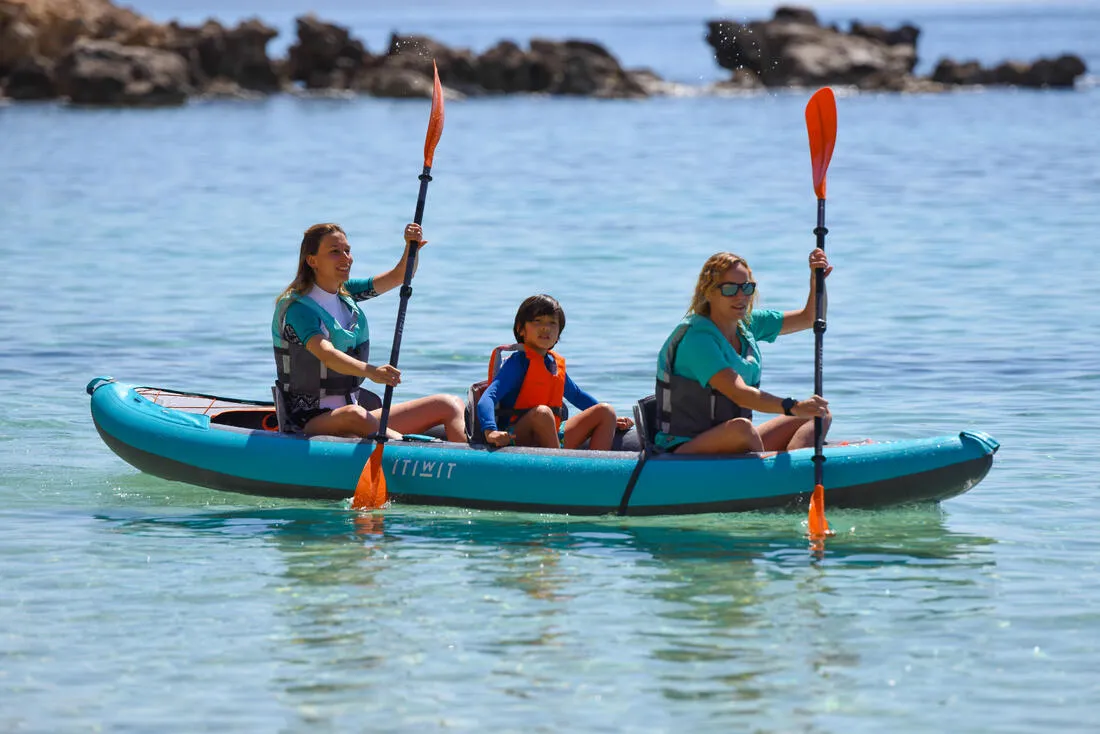 Inflatable 2/3 person touring Kayak High-pressure Bottom - X100 