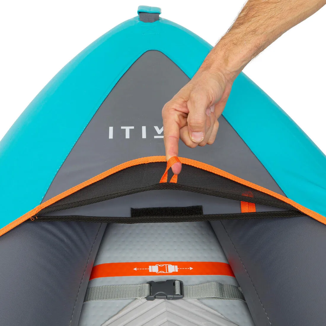 Inflatable 2/3 person touring Kayak High-pressure Bottom - X100 