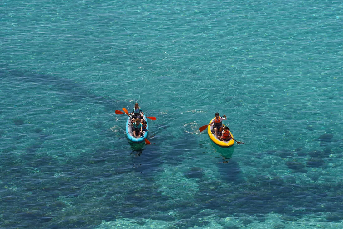 Inflatable 2/3 person touring Kayak High-pressure Bottom - X100 