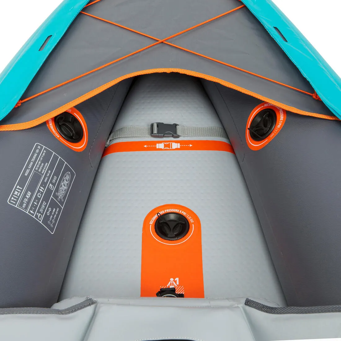 Inflatable 2/3 person touring Kayak High-pressure Bottom - X100 