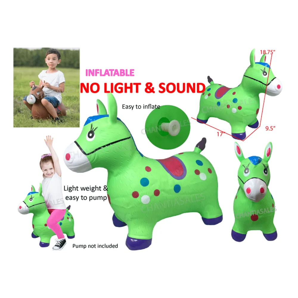 Inflatable Bouncy Donkey Ride On Hopper