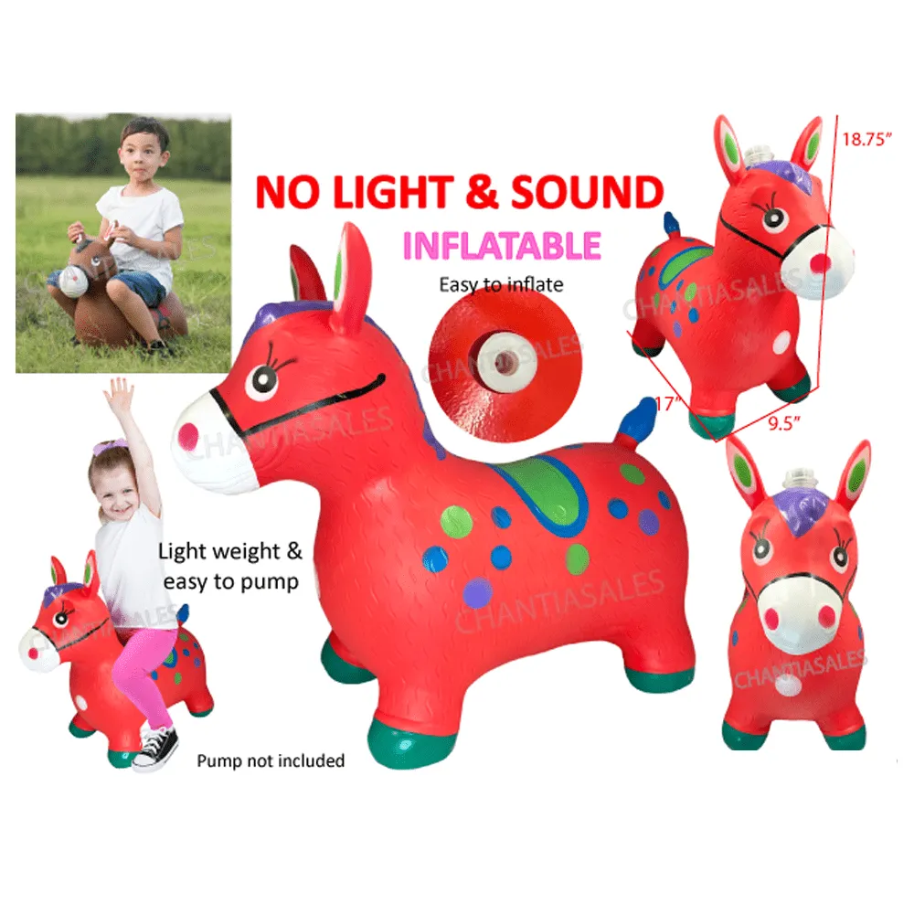 Inflatable Bouncy Donkey Ride On Hopper