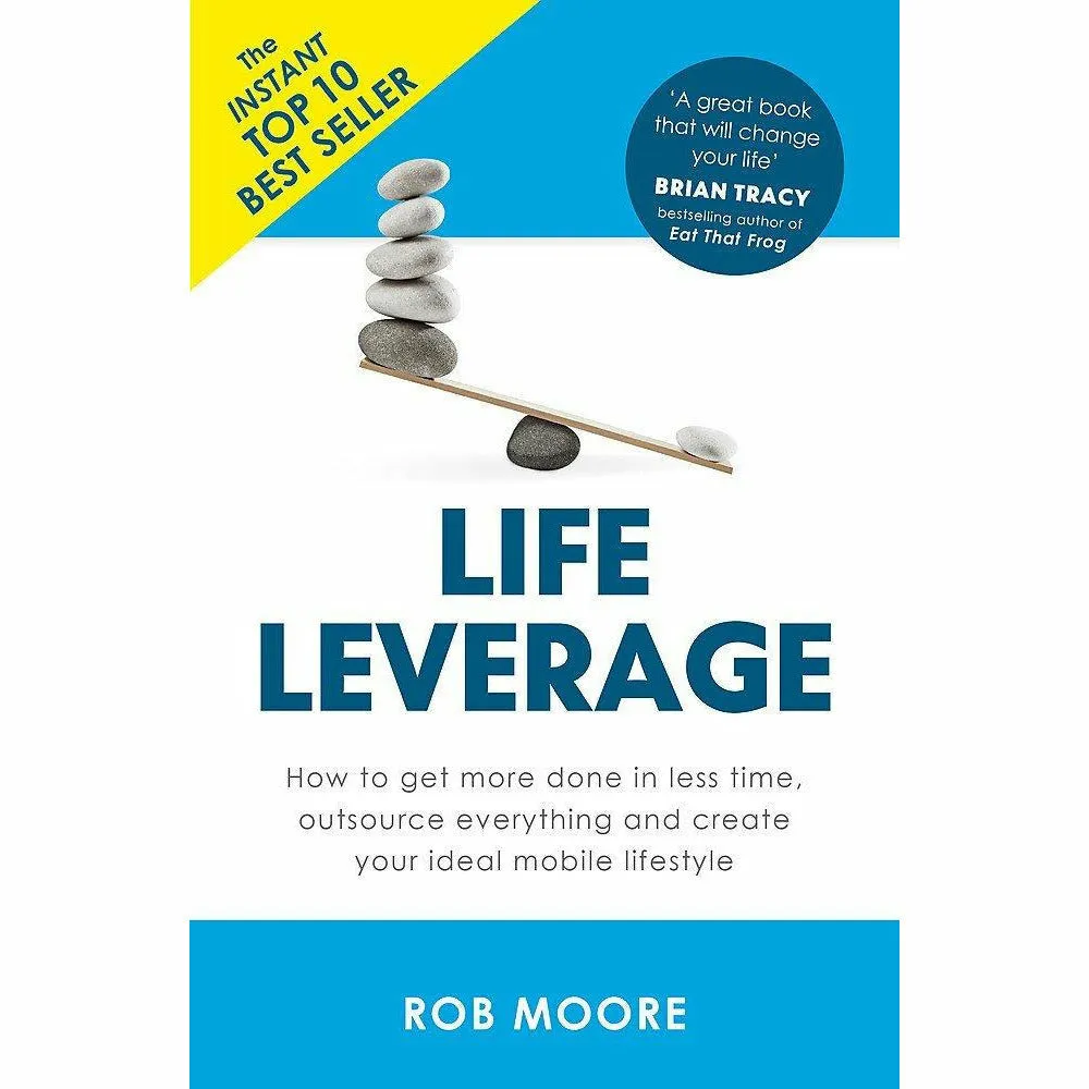 Intelligent Investor, Shoe Dog, 10% Happier, You Are a Badass, Life Leverage, Eat That Frog 6 Books Collection Set