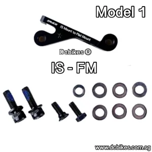 IS-FM Front Rear Flat Mount Caliper Adapter