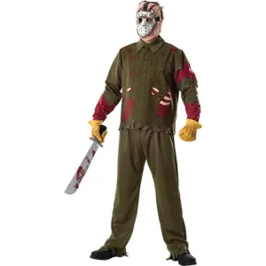 Jason Friday The 13 Th Deluxe Size Std
