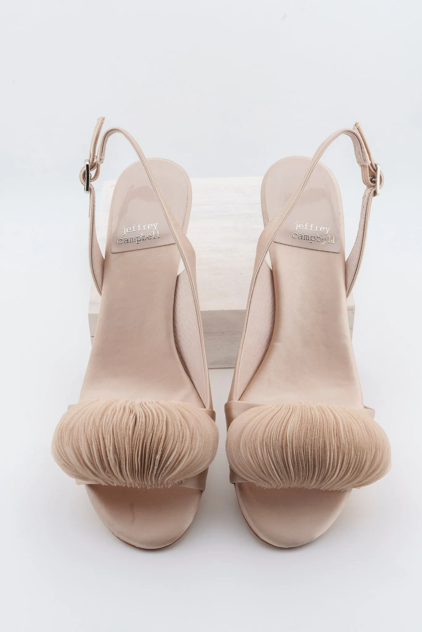 JEFFERY CAMPBELL Duffy-2 Satin Heel