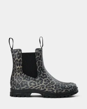 JennSY Rubber boot - Light brown leopard