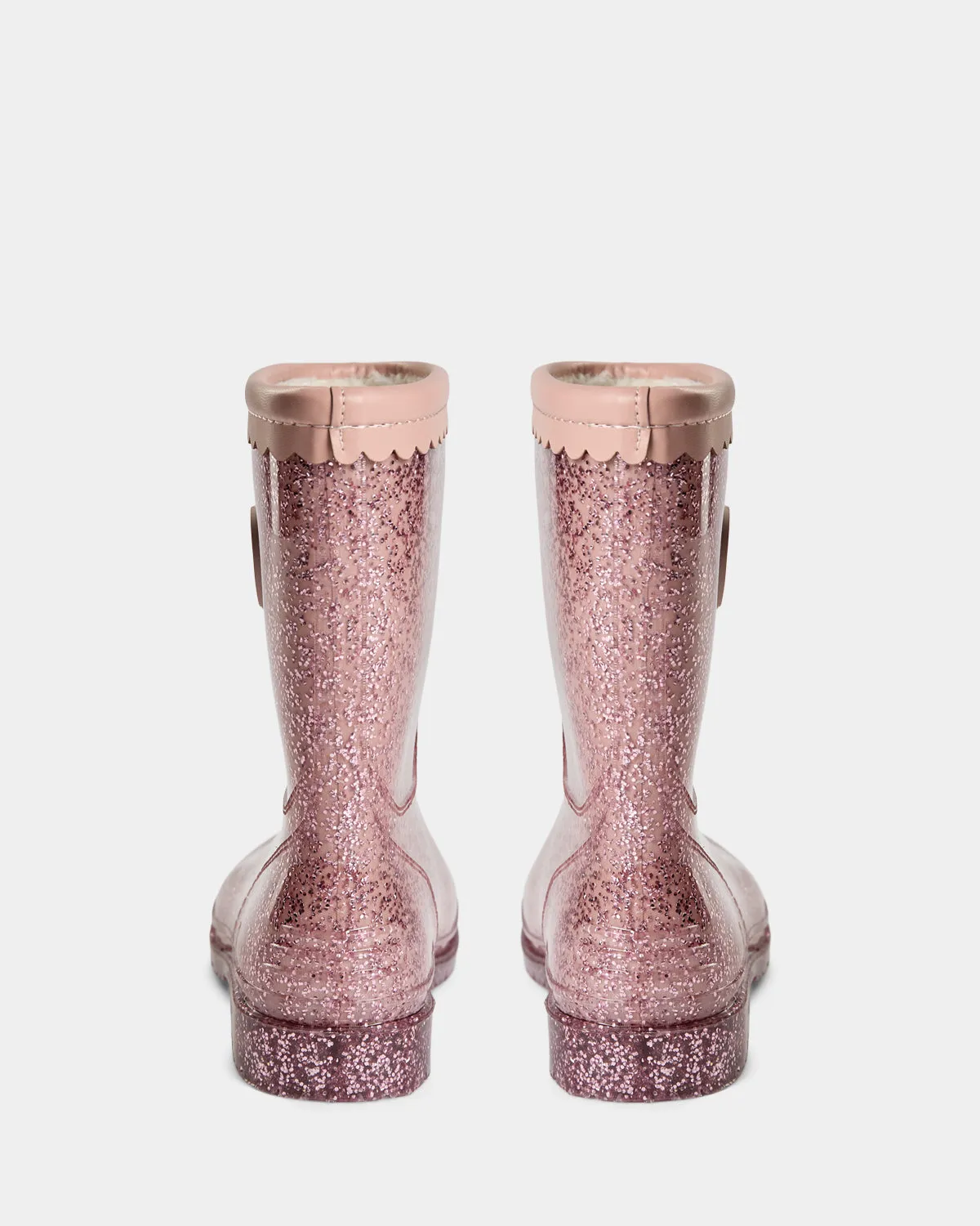 JESSICASK RUBBER BOOT W. LINING - Rose