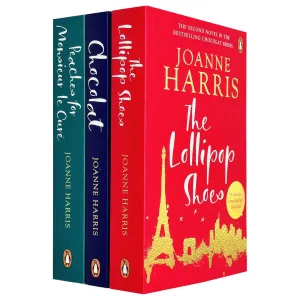Joanne Harris 3 Books Collection Set(Chocolat,Lollipop Shoes,Peaches for Mons)