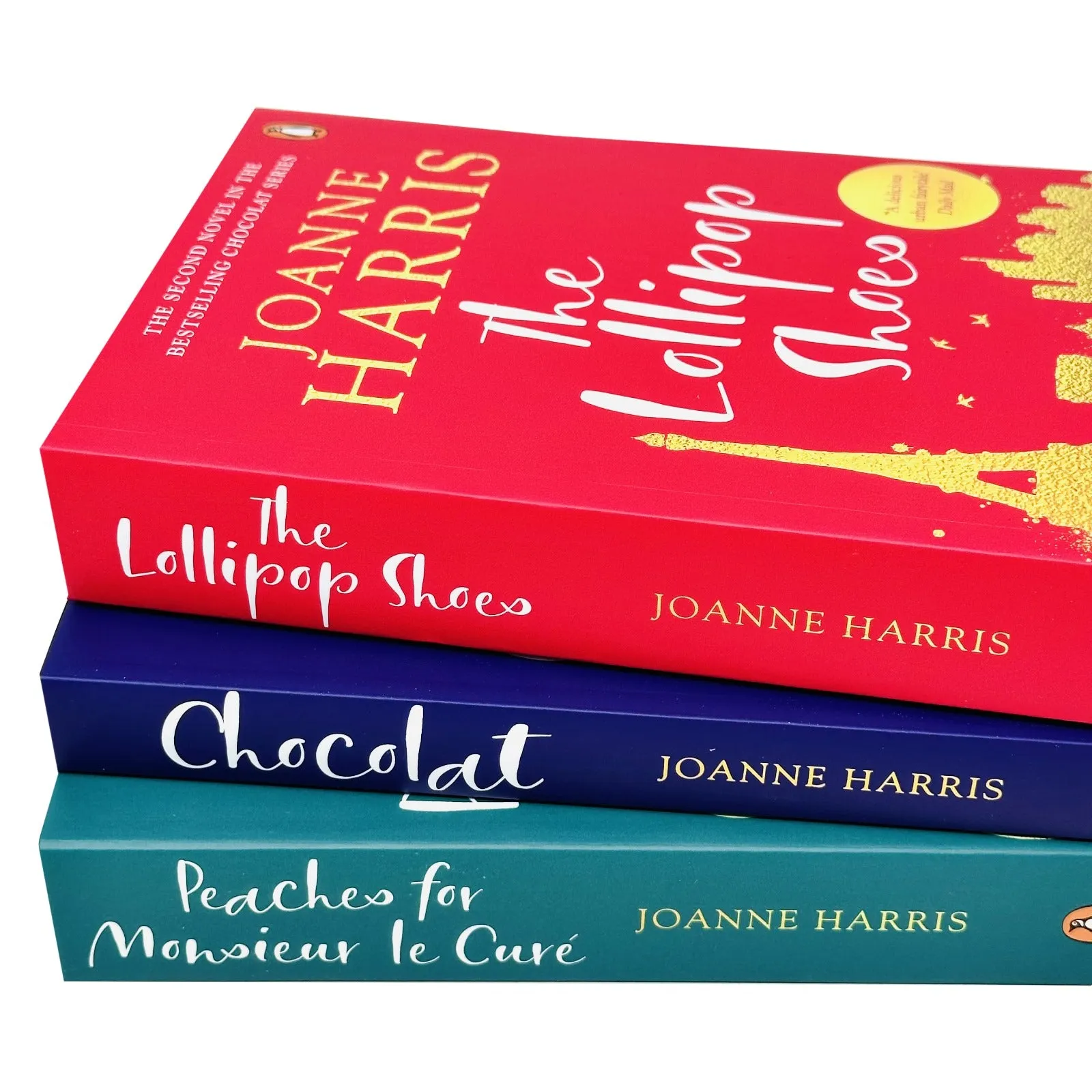 Joanne Harris 3 Books Collection Set(Chocolat,Lollipop Shoes,Peaches for Mons)