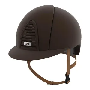 Kep Cromo 2.0 Jockey - Riding Hat - Full Velvet - Brown