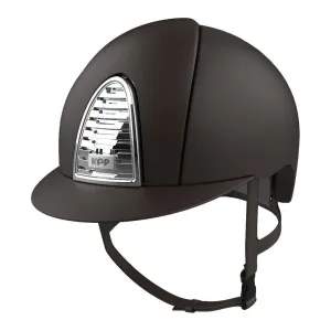 Kep Cromo 2.0 - Jockey - Riding Hat - Textile Brown/ Chrome