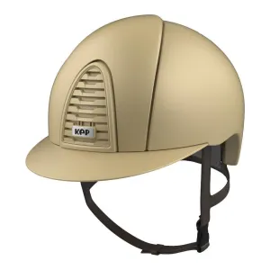 Kep Cromo 2.0 Jockey - Riding Hat- Textile Golden Sand/ Rose Gold
