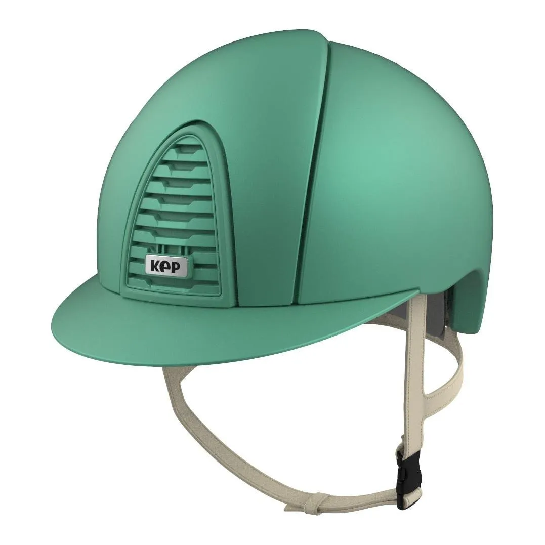 Kep Cromo 2.0 Jockey - Riding Hat - Textile Turquoise