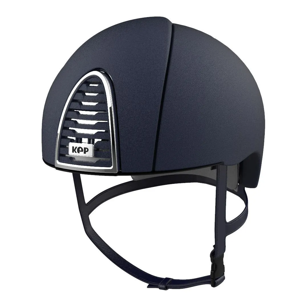 Kep Cromo 2.0 Jockey - Riding Hat -  Textured Blue Navy