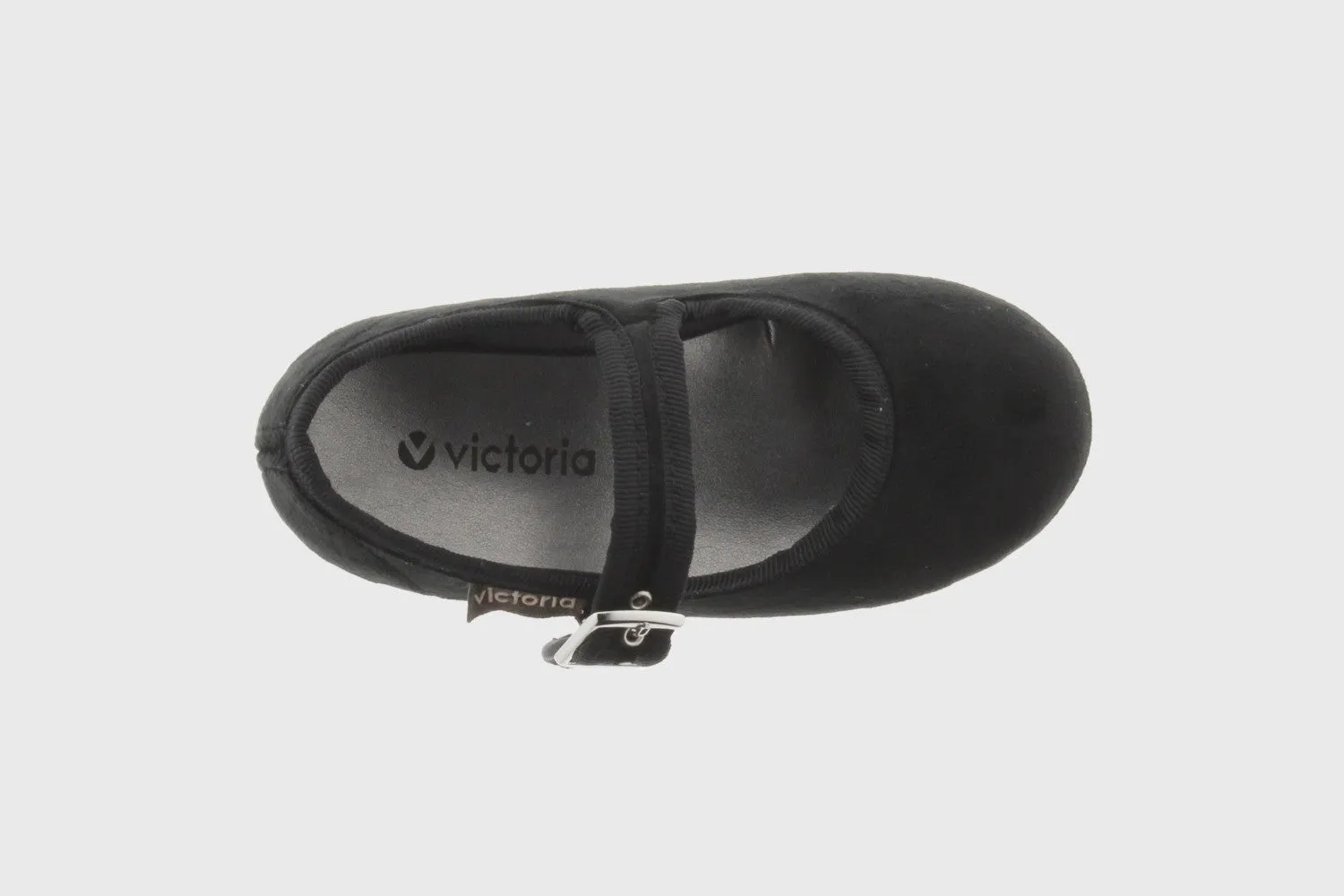 Kids Velvet Maryjane shoes (black)