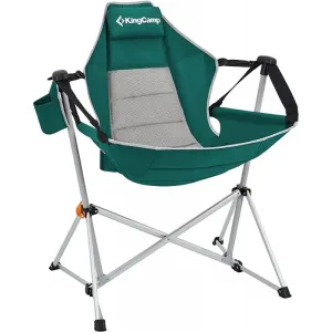 King Camp - Hammock Camp Recliner Chair  - Green/Gray