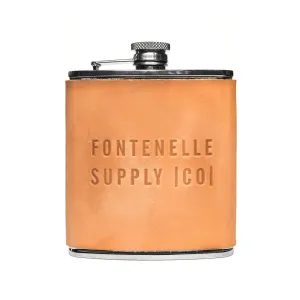Leather Wrapped Flask