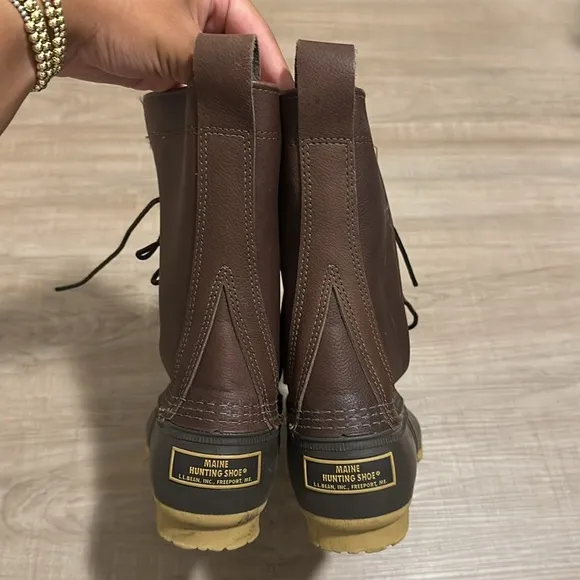 L.L. Bean Maine Hunting Shoes 10&quot;