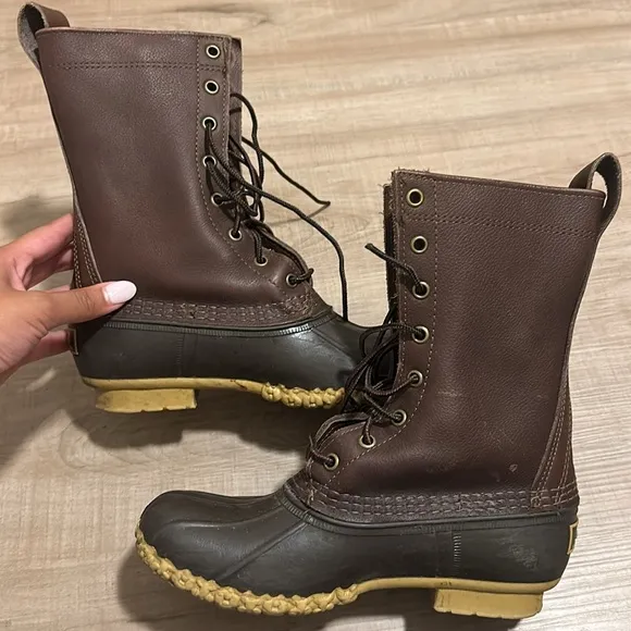 L.L. Bean Maine Hunting Shoes 10&quot;