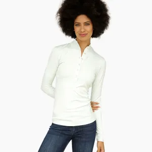 Long Sleeve Jessica Shirt - Mint