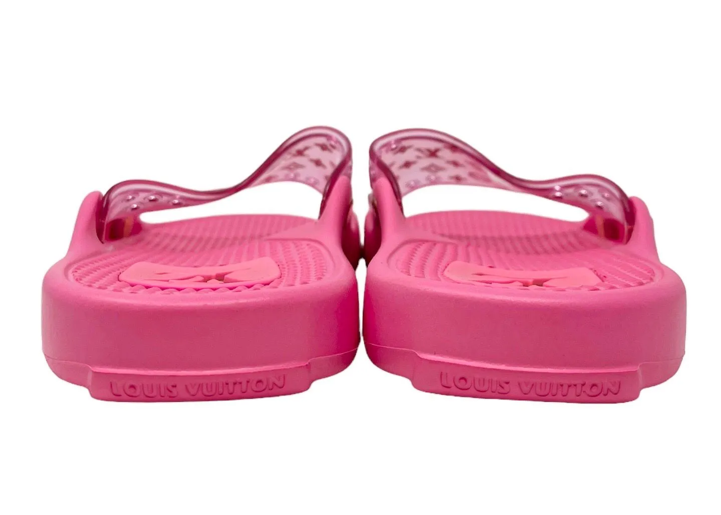 Louis Vuitton Pink Monogram Slides