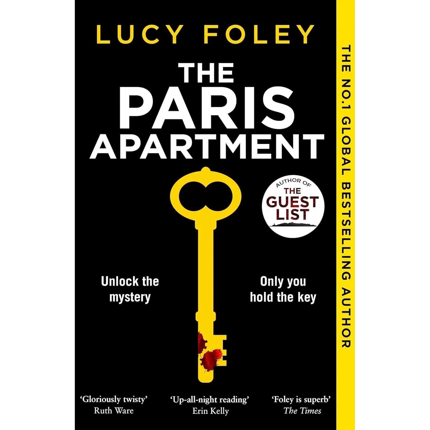 Lucy Foley Collection 4 Books Set (The Midnight Feast (HB), The Paris Apartment, The Hunting Party, The Guest List