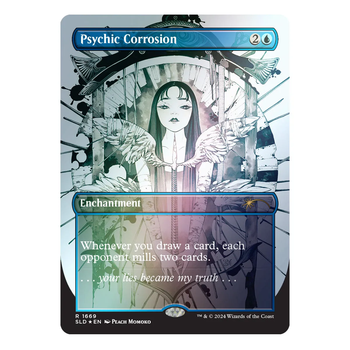 Magic Secret Lair Camp Totally Safe Drop Featuring: Peach Momoko Foil Edition