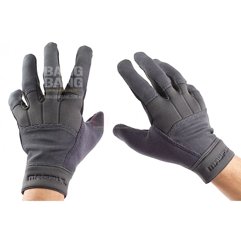 Magpul Core Technical Gloves (Size: L) Charcoal (MAG853)