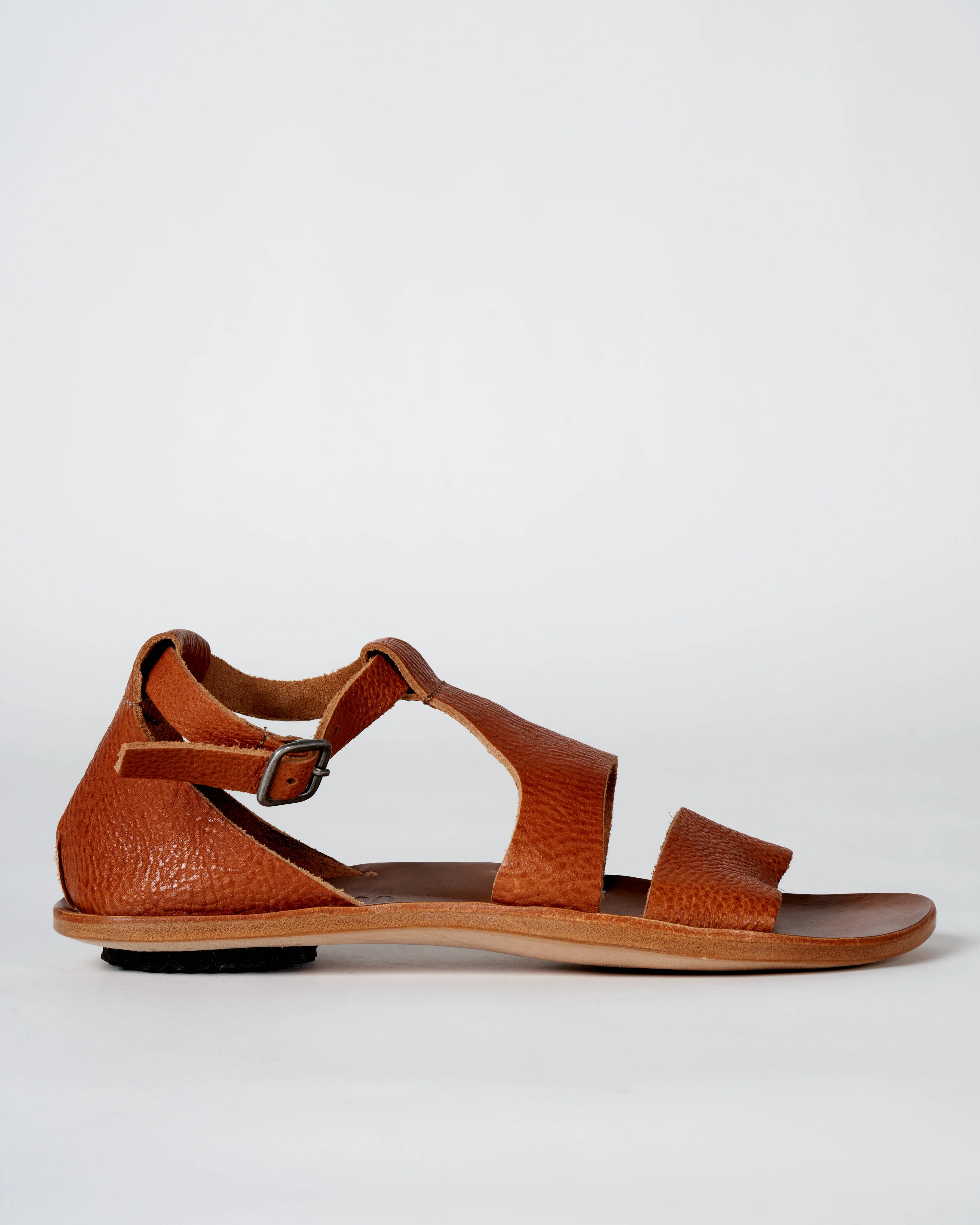 mandarine tocu / natural sole - tocu / natural sole / leather sandal