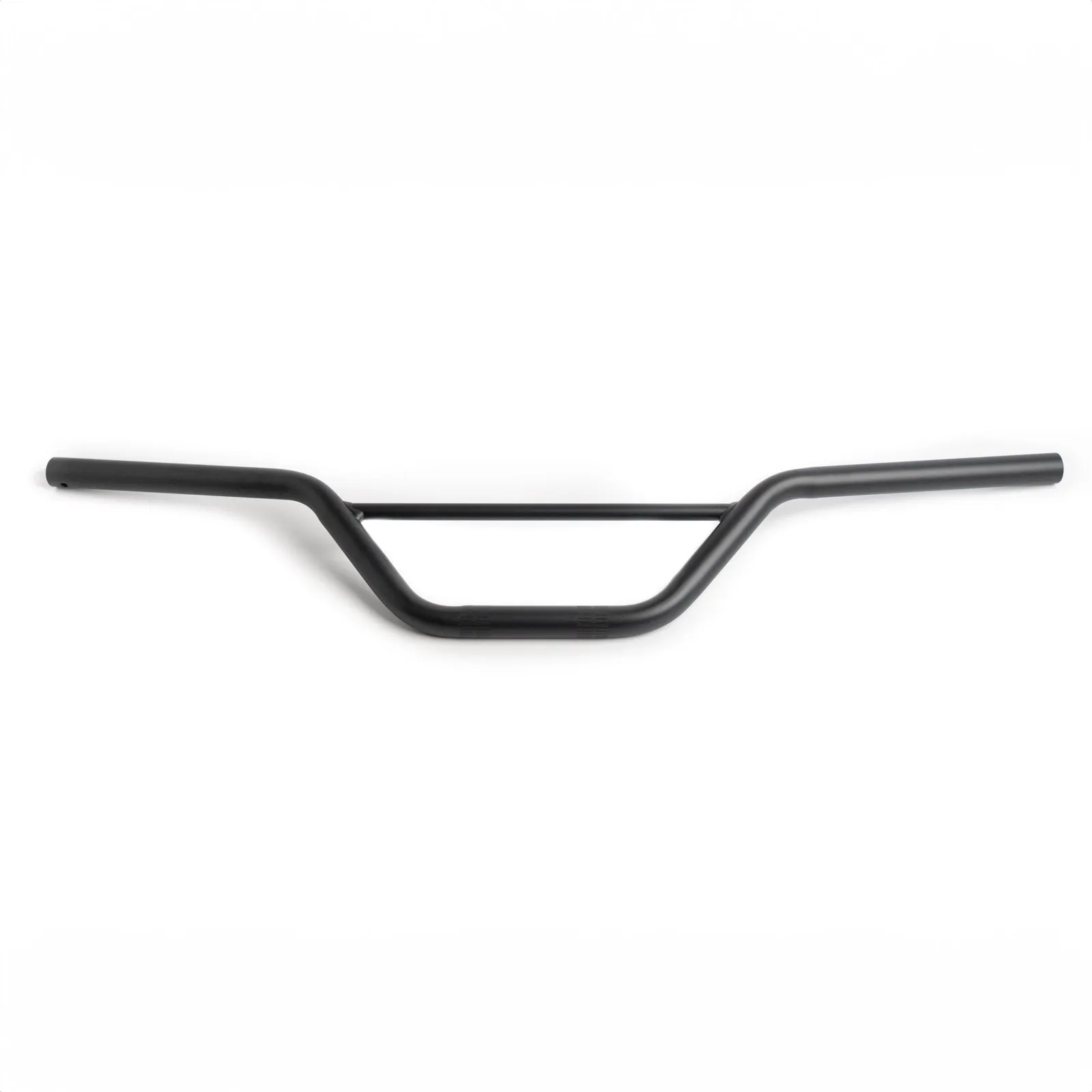 Matte Black 7/8" Steel Handlebars - "Pit Bike" Bend