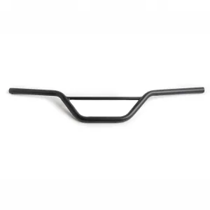 Matte Black 7/8" Steel Handlebars - "Pit Bike" Bend