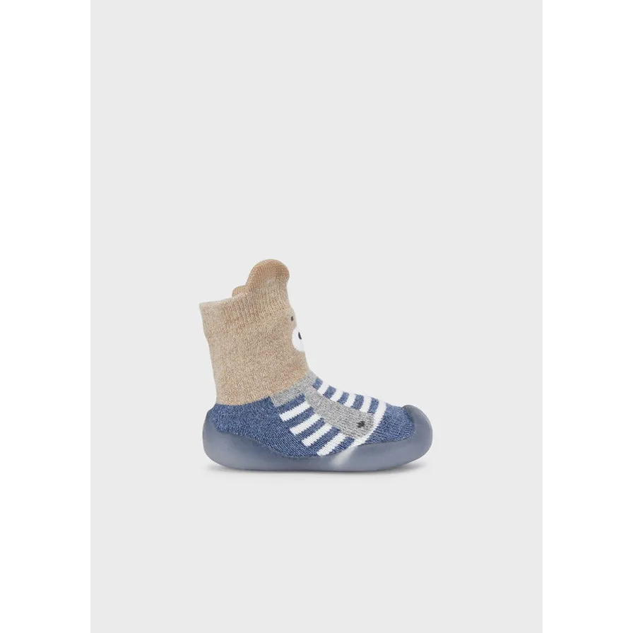 Mayoral Sock Shoe with Sole - Blue