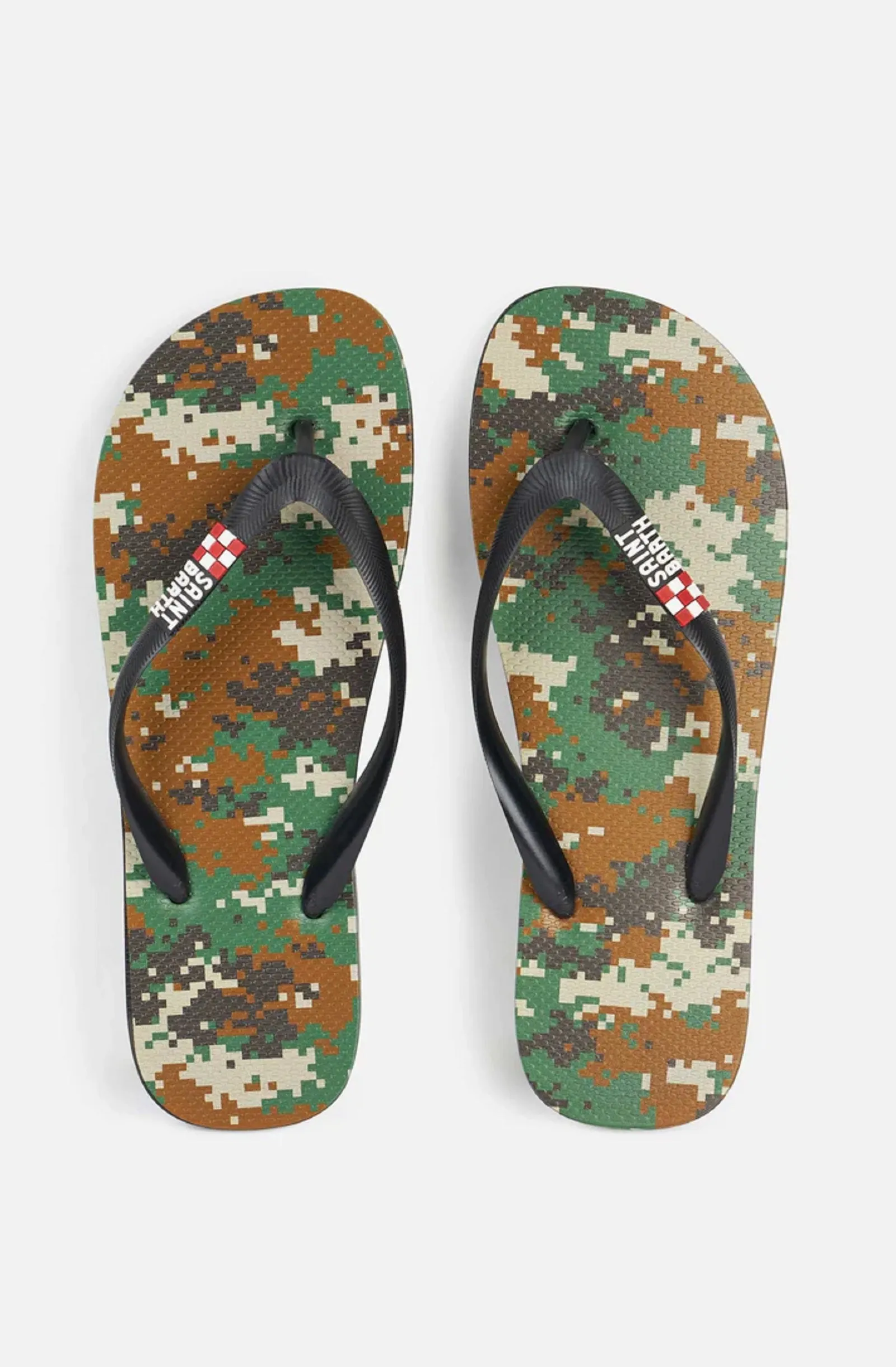 MC2 SAINT BARTH Man Flip Flops Camouflage Tommy