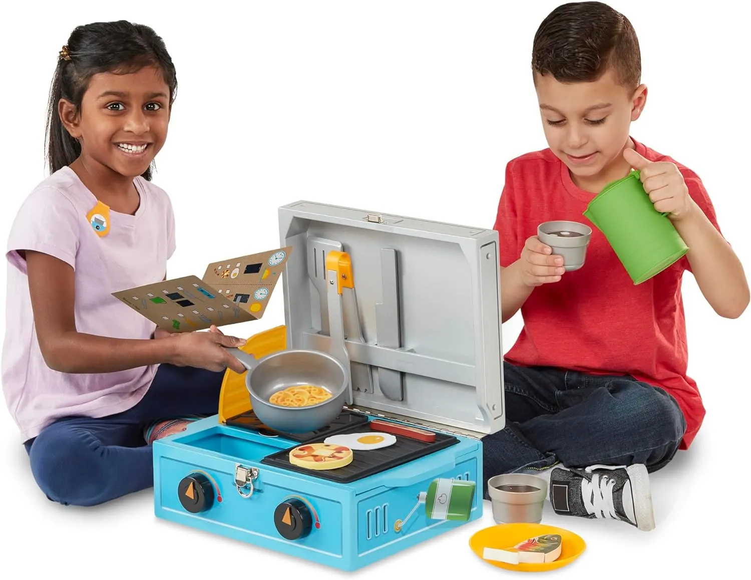 Melissa & Doug Let’s Explore Camp Stove Play Set