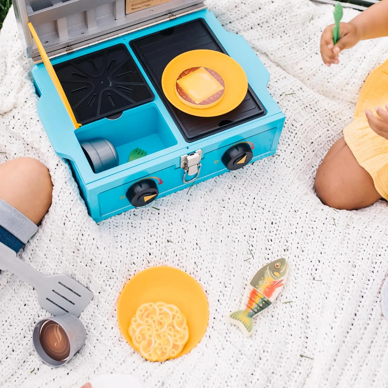 Melissa & Doug Let’s Explore Camp Stove Play Set