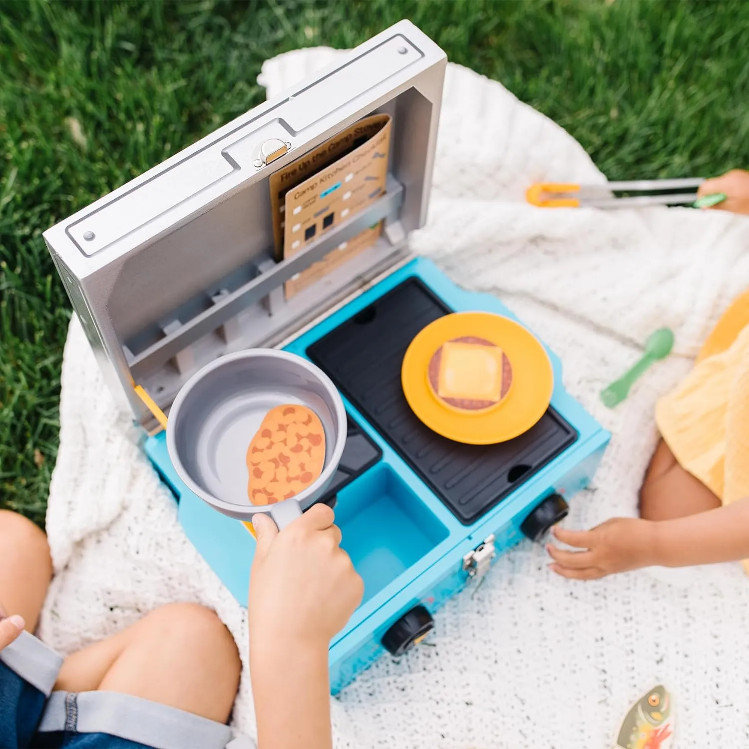 Melissa & Doug Let’s Explore Camp Stove Play Set
