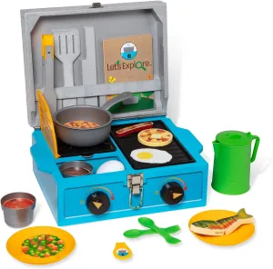 Melissa & Doug Let’s Explore Camp Stove Play Set