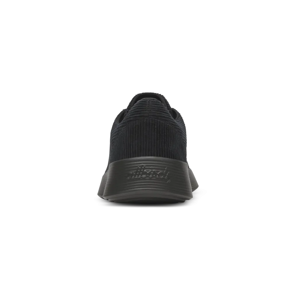 Men's Runner Go - Corduroy - Natural Black (Dark Grey Sole)