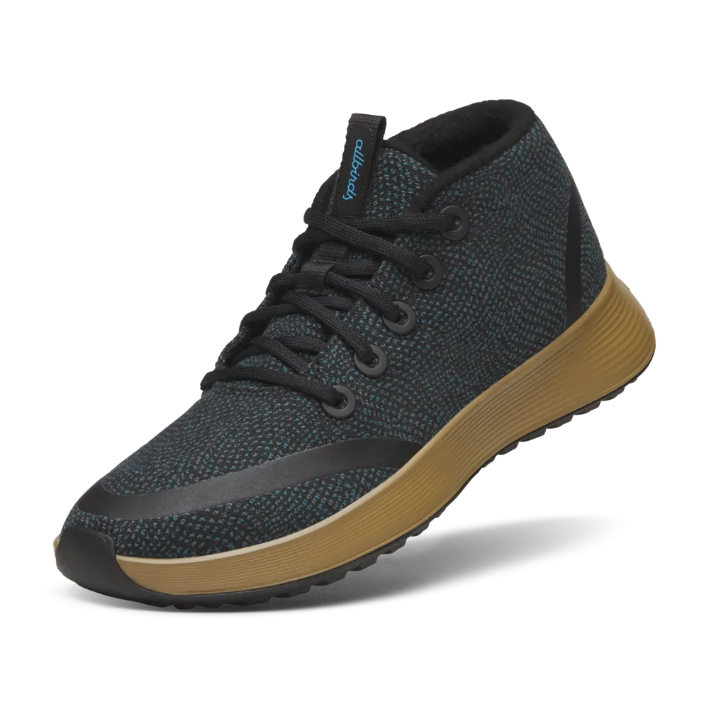 Men's Runner-Up Protect - Natural Black/Chasm Teal (Stony Beige Sole)