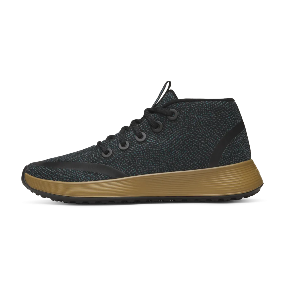 Men's Runner-Up Protect - Natural Black/Chasm Teal (Stony Beige Sole)