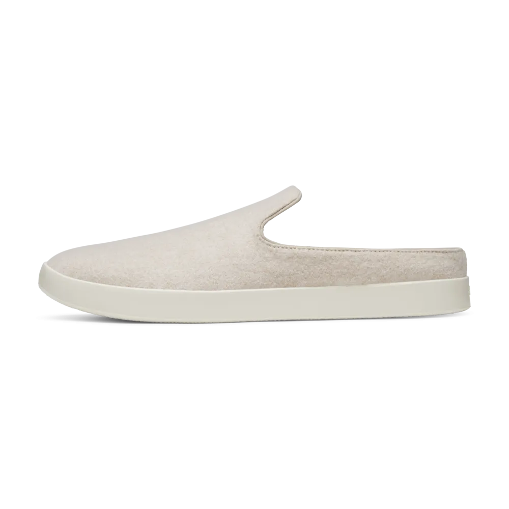 Men's Wool Lounger Mule - Stony Cream (Stony Cream Sole)