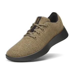 Men's Wool Runner Go - Stony Beige (Dark Grey Sole)