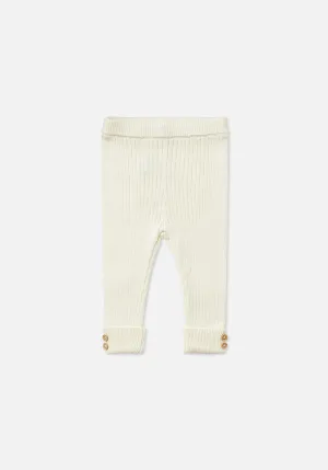 Miann & Co Baby - Texture Rib Legging - Sorbet
