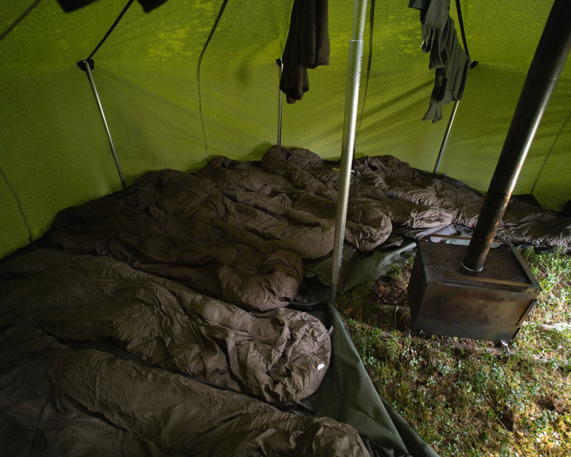 MIL 10-200 field camp tent