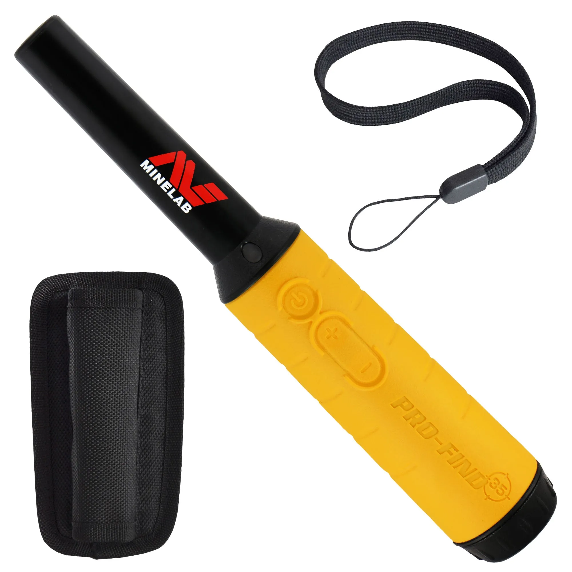Minelab GO FIND 22 Metal Detector with PRO FIND 35, Black Carry Bag, Finds Pouch