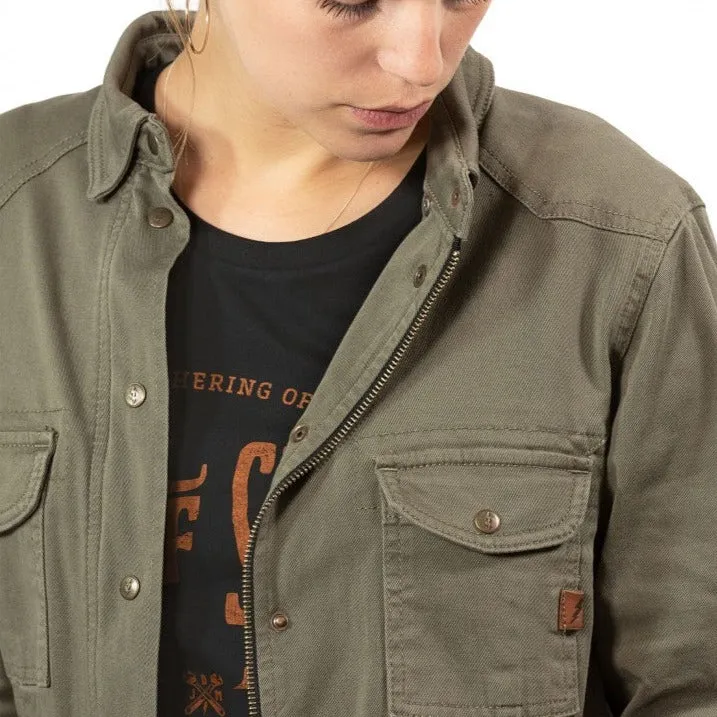 MOTOSHIRT WOMEN | OLIVE