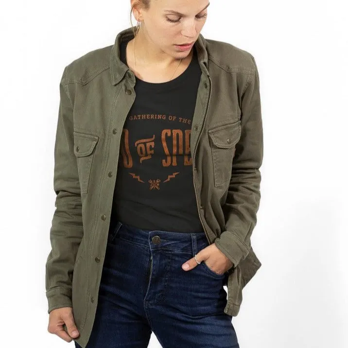 MOTOSHIRT WOMEN | OLIVE