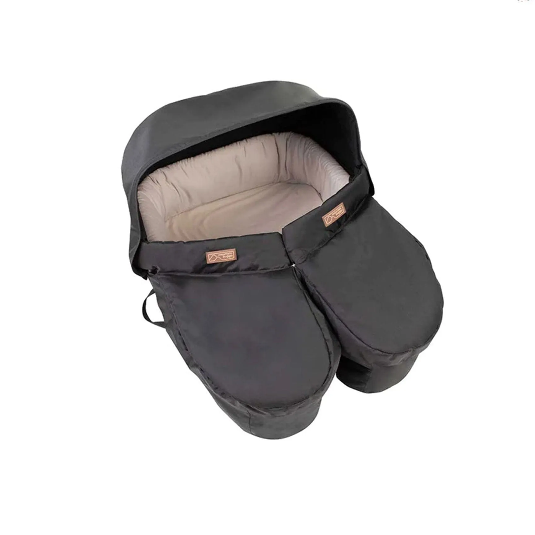 Mountain Buggy Twin Carrycot Plus in Black
