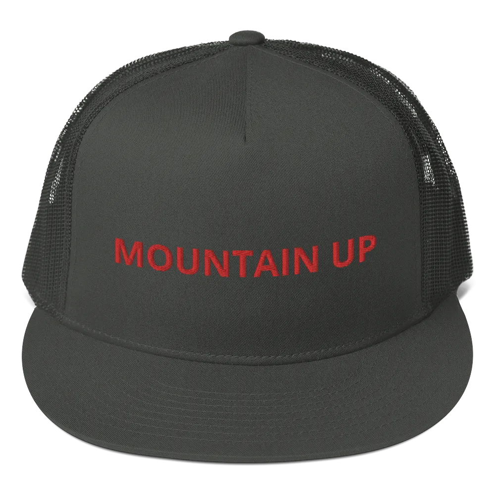 MOUNTAIN UP Mesh Back Snapback